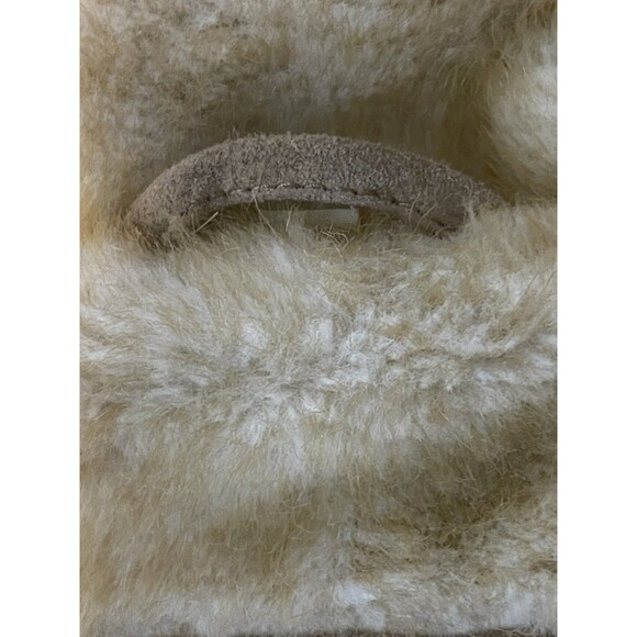 Vintage Women's Suede Leather Coat Jacket L Western Fur New York Classics Brown - Picture 16 of 16